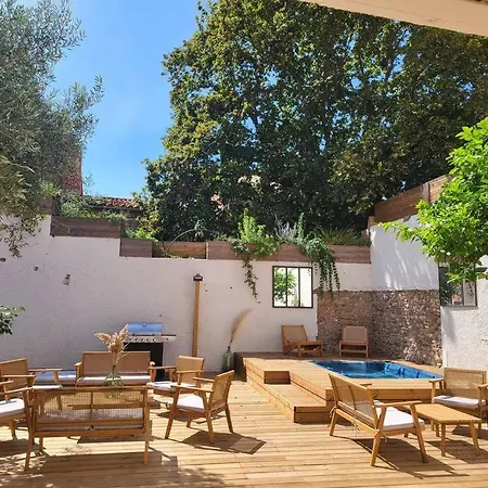 Maison Classee 5 Etoiles A 3km De La - Wine And Kite Villa Torreilles